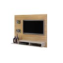 Ver imagem 1 de Painel para Tv até 46 Polegadas Hades Valdemóveis Cinamomo/off White
