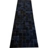 Tapete De Couro Passadeira preto natural 0,70x2,30 S/b pç 10 - 1