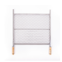 Ver imagem 1 de Grelha Inox Moeda para Churrasco 40x50 Cabo de Madeira