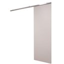 Ver imagem 3 de Porta de Correr Branco Prime com Kit Alumínio Cinza Claro - 210x110