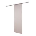 Ver imagem 1 de Porta de Correr Branco Prime com Kit Alumínio Cinza Claro - 210x110
