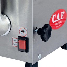 Picador/Moedor de Carne CAF 8 Parcial Inox NR-12 Eletrônica Bivolt - 3