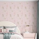 Ver imagem 1 de Papel de Parede Adesivo Baby Borboletas Rosa - 2,8m