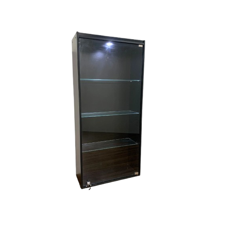 Vitrine Suspensa 133x64 LED Preto