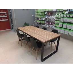 Mesa Estilo/Modelo Industrial 1,80 x 0,90 (Somente a mesa) - 1