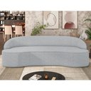Ver imagem 2 de Sofá 2 Lugares para Sala de Estar Living 150cm Theo D06 Linho Cinza Claro - Mpozenato