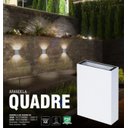 Ver imagem 2 de Arandela Led Quadre Ip65 Luz Branco Quente 3000K Taschibra