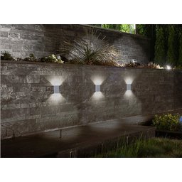 Arandela Led Quadre Ip65 Luz Branco Quente 3000K Taschibra - 3