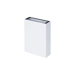 Arandela Led Quadre Ip65 Luz Branco Quente 3000K Taschibra - 1