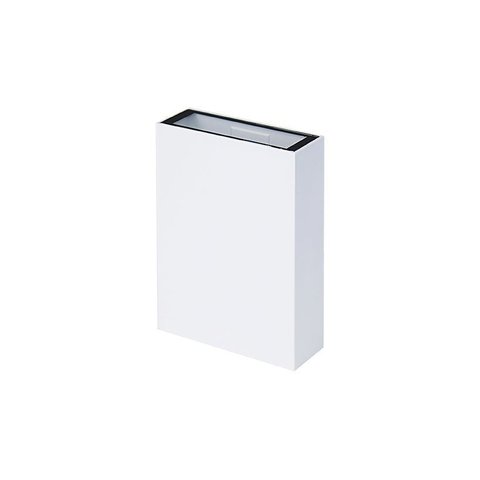 Arandela Led Quadre Ip65 Luz Branco Quente 3000K Taschibra