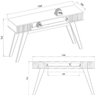 Aparador Riviera Off White 1 Gaveta|luart´s Decor Colibri - 6