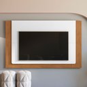 Ver imagem 1 de Painel para Tv até 60 Polegadas Roma Branco/cedro - Casa D