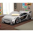 Ver imagem 1 de Cama Infantil Carro de Corrida 0,70 Branco - Vitamov 0501010