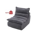 Ver imagem 2 de Poltrona Sync Reclinavel Boucle Titanio Espuma D28 Cinza Kappesberg