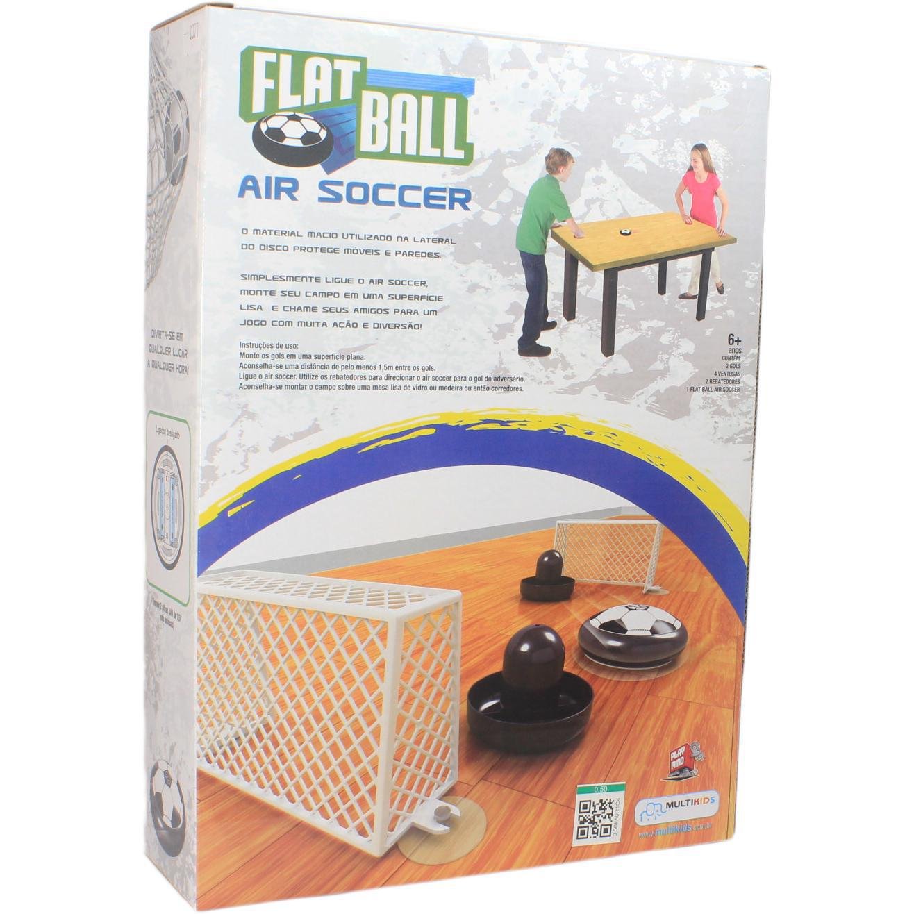Jogo De Disco Flat Ball Air Soccer Futebol Mesa Air Hockey - 3