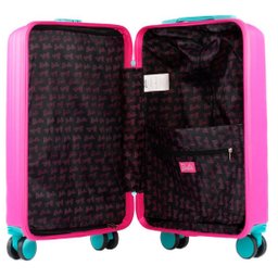 Mala De Bordo Infantil Pequena 10Kg Rodinhas 360° Luxo Barbie Mochila Feminina Viagem Medidas Anac L - 5 Mala De Bordo Infantil Pequena 10Kg Rodinhas 360° Luxo Barbie Mochila Feminina Viagem Medidas Anac L - 5