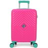 Mala De Bordo Infantil Pequena 10Kg Rodinhas 360° Luxo Barbie Mochila Feminina Viagem Medidas Anac L - 7