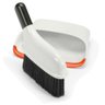 Vassoura e Pá Compacta Oxo Branco e Laranja - 1