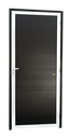 Ver imagem 1 de Porta Alumínio Lambril e.Mix Preto 70 Brimak