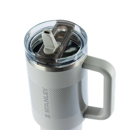 Copo com Canudo Stanley Quencher Protour 1.18l Anti Vazamento - Ash - 5