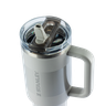 Copo com Canudo Stanley Quencher Protour 1.18l Anti Vazamento - Ash - 5