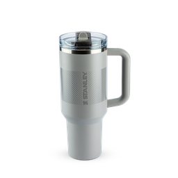 Copo com Canudo Stanley Quencher Protour 1.18l Anti Vazamento - Ash - 1