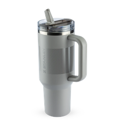 Copo com Canudo Stanley Quencher Protour 1.18l Anti Vazamento - Ash - 3