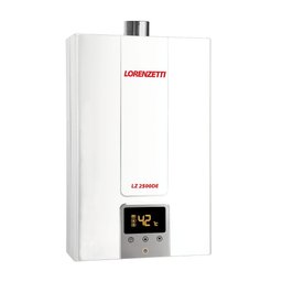 Aquecedor de Água a Gás Lorenzetti 25 Litros Lz2500de-b Branco para Gn - 1