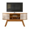 Bancada Atlanta Tvs até 55” Naturale Off White 509130 Madetec - 1