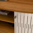 Ver imagem 4 de Bancada Atlanta Tvs até 55” Naturale Off White 509130 Madetec