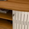 Bancada Atlanta Tvs até 55” Naturale Off White 509130 Madetec - 4