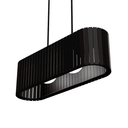 Ver imagem 1 de Luminária Pendente Antares Modelo Ripado -:preta