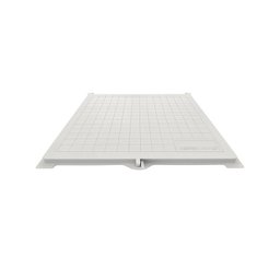 Tampão Articulado S Rebaixo Passagem Inspeção Branco 40x40cm - 1