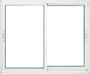 Ver imagem 1 de Vitro de Aluminio 2 Folhas Móveis sem Grade Linha Premium:1,00 X 1,50/branco