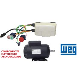 Betoneira 400l Rental com Motor Monofásico 2cv 110v 60hz 4p com Roda Maciça Menegotti - 4