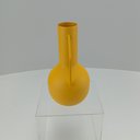 Ver imagem 5 de Vaso Garrafa Decorativo de Metal Amarelo 20x11x11cm Enfeite Sala Mesa Estante