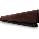 Ver imagem 1 de Veda Porta Escova Ajustáveis Universal 1,00mt Comfortdoor:marrom Escuro