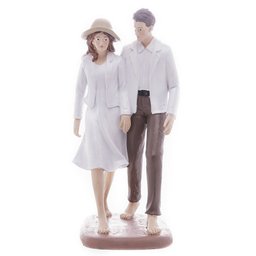 Estátua Decorativo Família Resina Presente Decorativo 61499 - 3