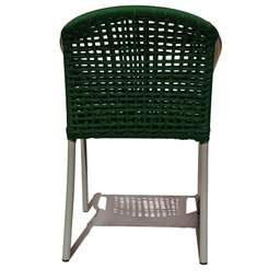 Cadeira Corda Náutica Área Externa e Interna Base Alumino:verde - 3