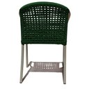 Ver imagem 3 de Cadeira Corda Náutica Área Externa e Interna Base Alumino:verde