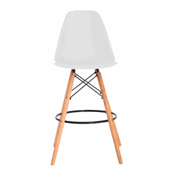 kit com 4 Banqueta Alta Charles Eames Eiffel 133bpp - 3
