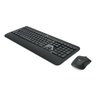 Teclado e Mouse Logitech Mk540 Wireless Preto Abnt2 Tecla Ç - 2