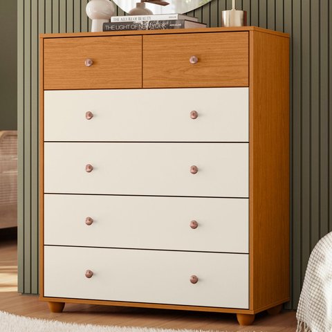 Cômoda para Quarto 6 Gavetas Vittoria