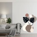 Ver imagem 1 de Adesivo Decorativo Boho Moderno Composição Orgânica - 1,30 Metros