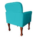 Ver imagem 2 de Poltrona Stephany Super Confortável Para Clinica Psicanalise E Consultório Psicológico - Suede - Sv 