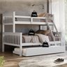 Treliche com Cama de Casal Solteiro em Madeira Woodstore e Aux Solteiro - 3