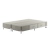 Base Box Gaveta Bipartido King Spubio Incofal Bege 198x198x40cm - 1