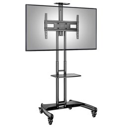 Suporte Pedestal Tv 32 a 75 com Rodízios Ava1600-60-1p Nb - 1