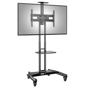 Suporte Pedestal Tv 32 a 75 com Rodízios Ava1600-60-1p Nb