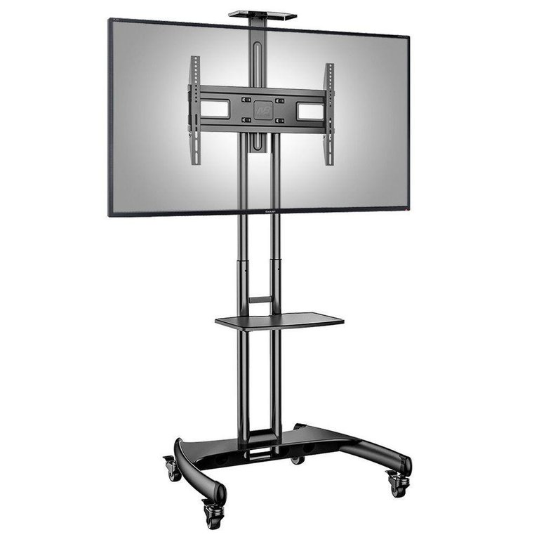 Suporte Pedestal Tv 32 a 75 com Rodízios Ava1600-60-1p Nb